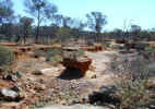 Dry creek bed Yowah Australia