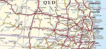Map Brisbane - Yowah