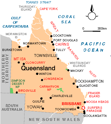 where is queensland