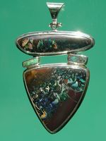 Yowah Picture Opal Mac Art Jewellery Pendant