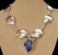 Yowah Picture Opal Neck Choker by Michael Penklis