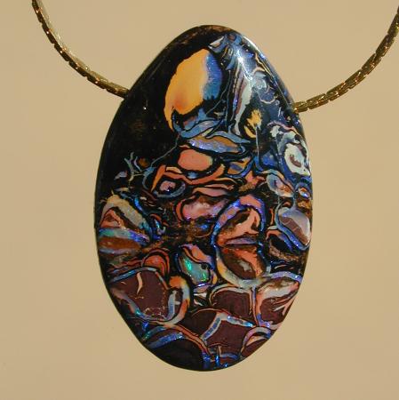 Yowah Opal Pendant