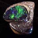 Yowah Opal Ring