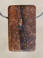 Sparkling Yowah Opal Bead