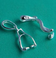Sterling Silver Pinch Bail Connector