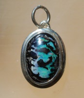 Yowah Opal Sterling Silver Charm