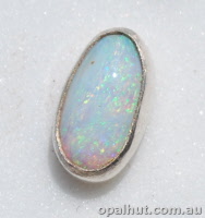 Single Stud Crystal Opal Earring